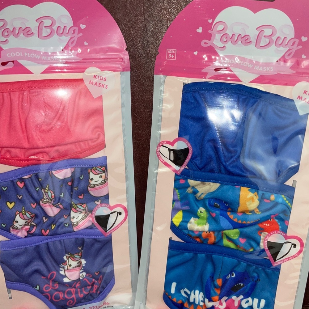 Kids cool flow love bug facemasks - Picture 9 of 10